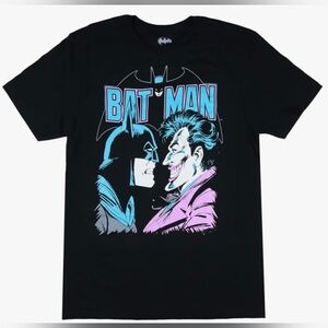 DC Comics Batman And The Joker Adult XL Short Sleeve Shirt. New!